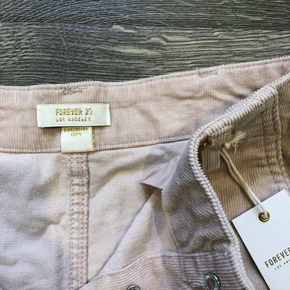 Pink corduroy skirt - Picture 3 of 4